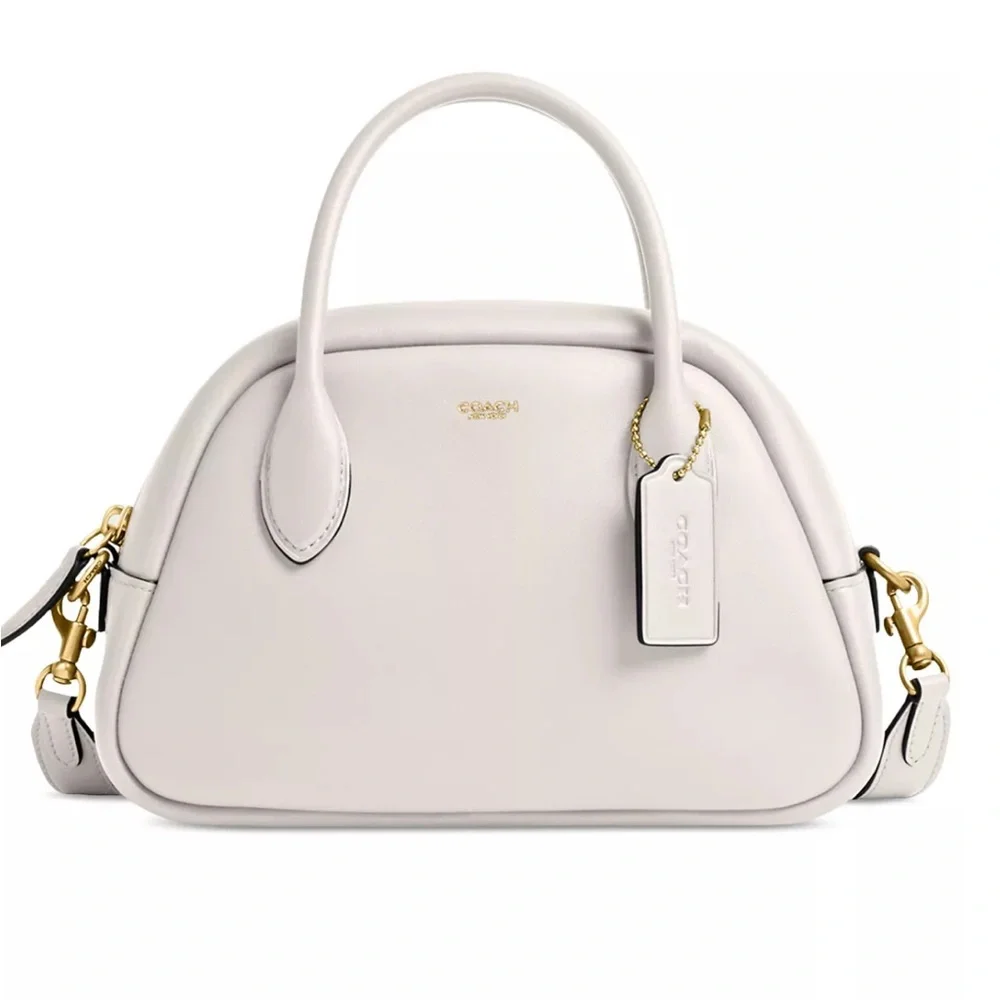 Coach NWT Borough Leather Bowling Bag - Picture 1 of 13